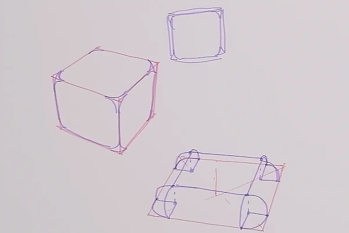 Doppelrundung in Aktion.