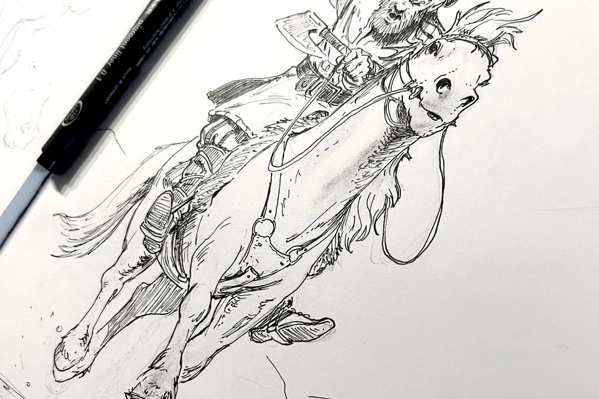 Guía para principiantes para dibujar caballos dinámicos en 4 sencillos pasos 