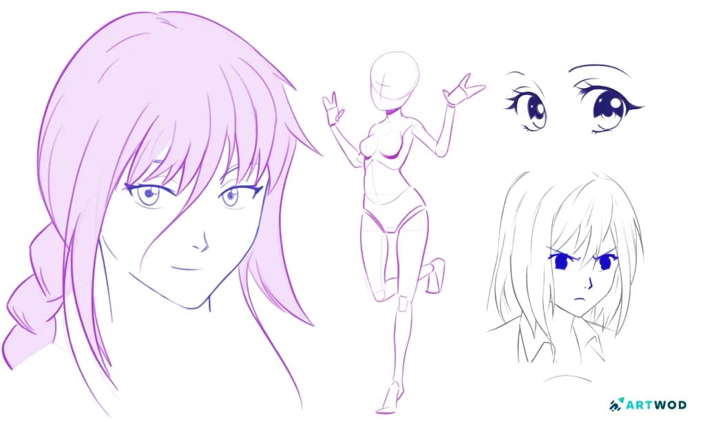 Artwod Anime Roads-Sammlung