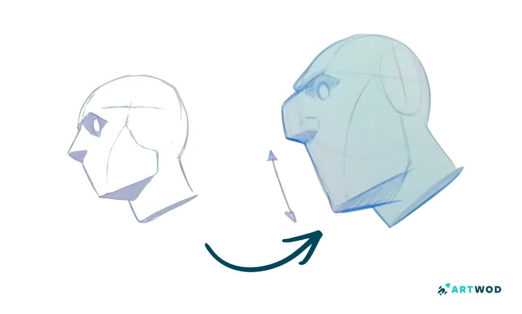 Step 2:&nbsp;Drawing Ogres and Giants: Fantasy Creature Design Tips