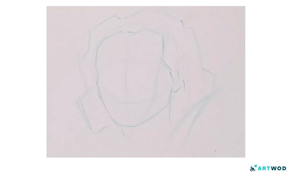 Step 1: Gestural Portraits: Expressive Drawing Techniques