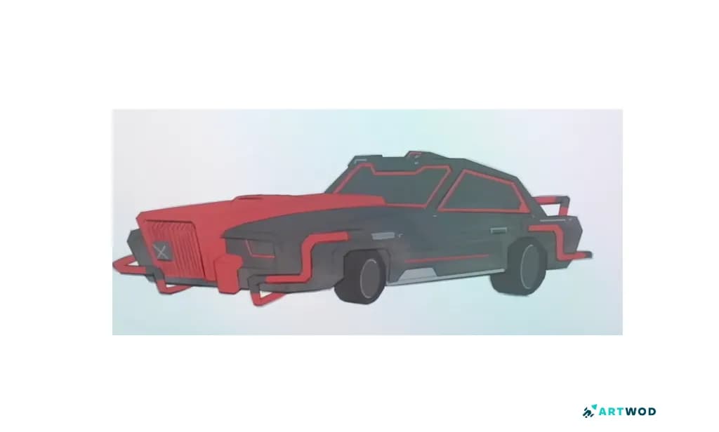 Step 3 How to Draw Cyberpunk Vehicles: Futuristic Concept Art