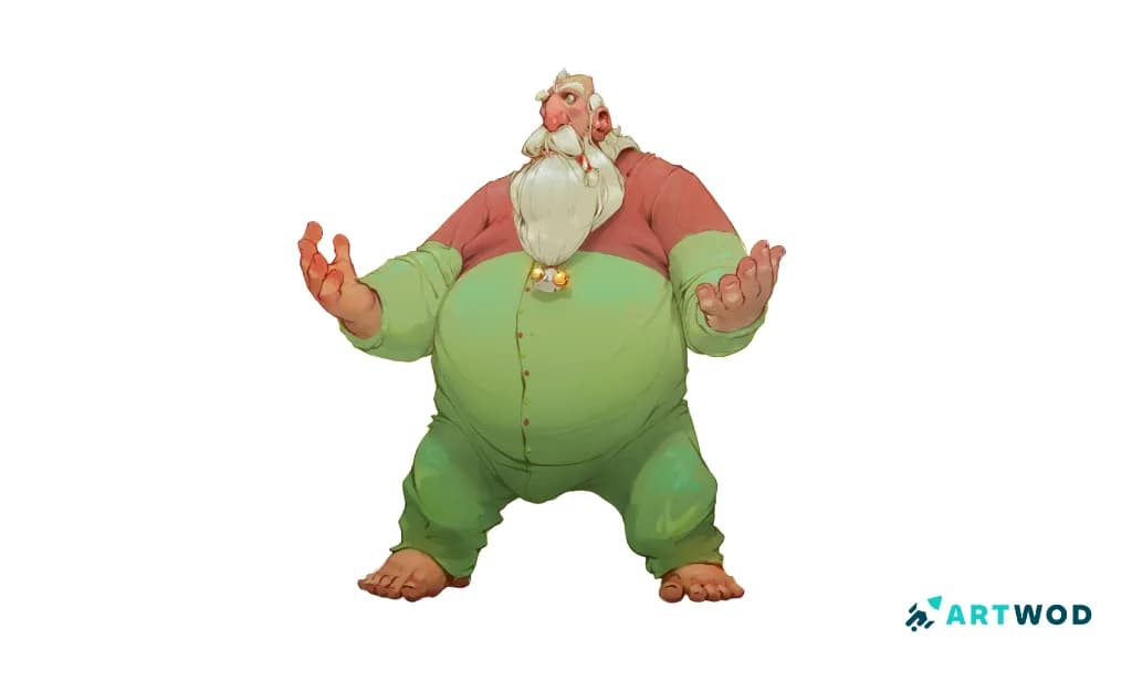 Passo 1: Desafio de Vestir o Papai Noel