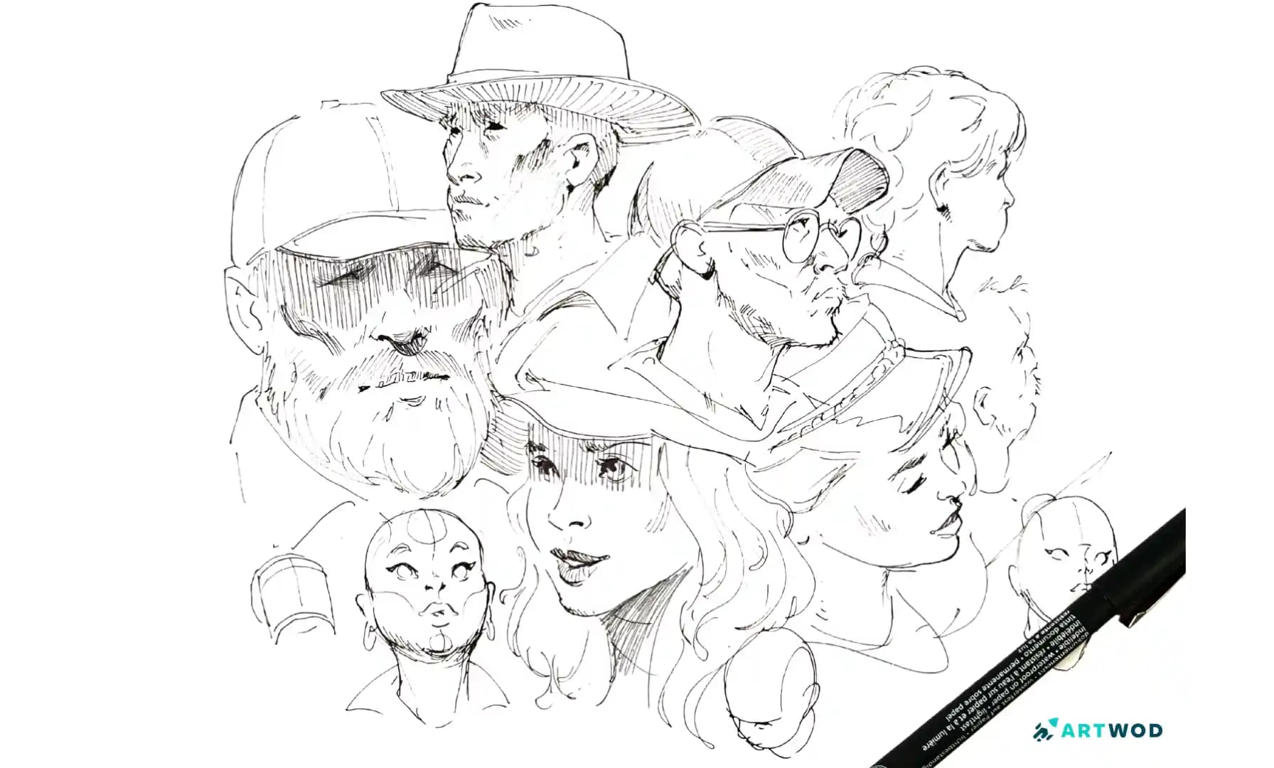 Como Desenhar Rostos: Um Guia Passo a Passo para Artistas Iniciantes