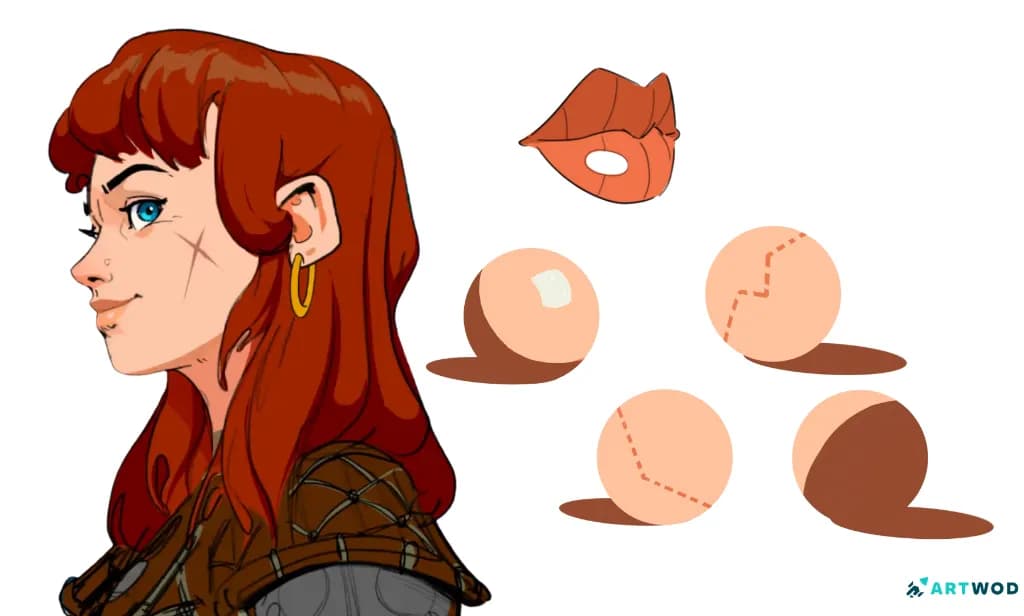 Celshading-Beispiel von Antonio Stappaerts