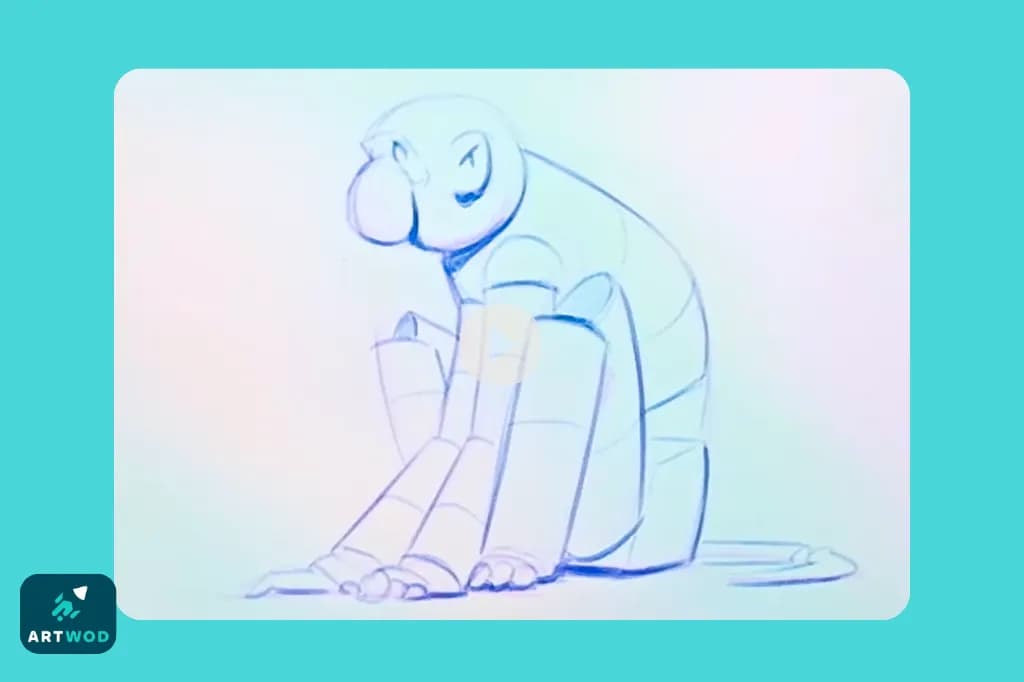 Passo 5: Desenhando macacos de imaginação
