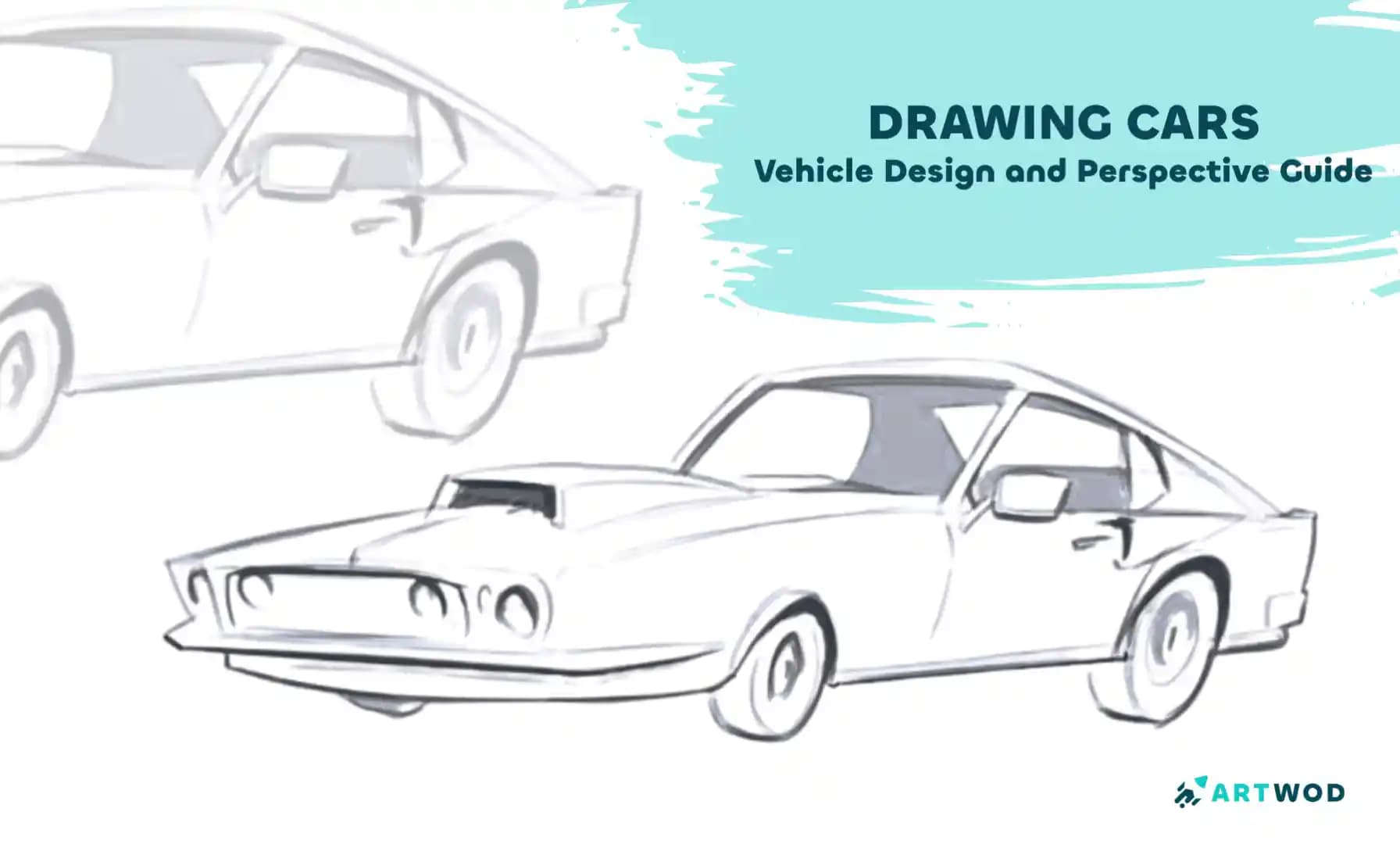 Desenhando Carros: Guia Passo a Passo para Design de Veículos e Perspectiva