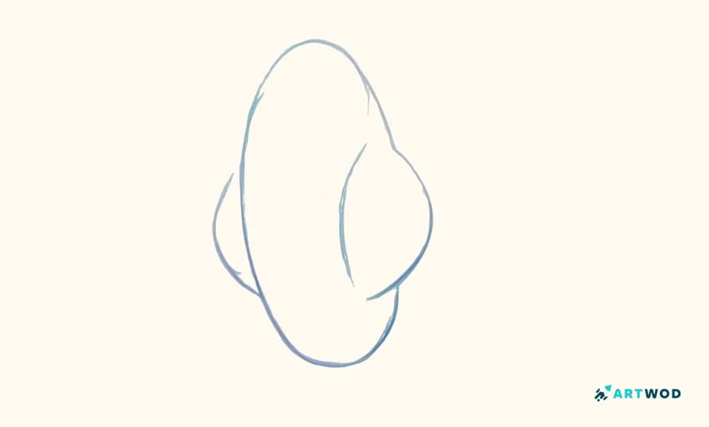 Étape 2 : Comment dessiner des têtes d’extraterrestres : guide pour créer des portraits de science-fiction