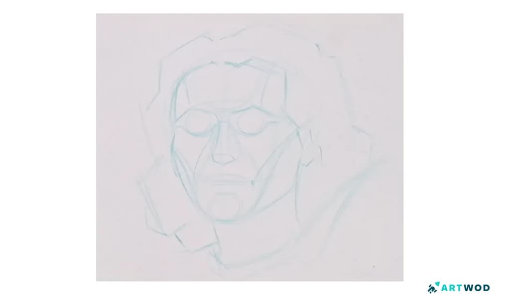 Step 2: Gestural Portraits: Expressive Drawing Techniques