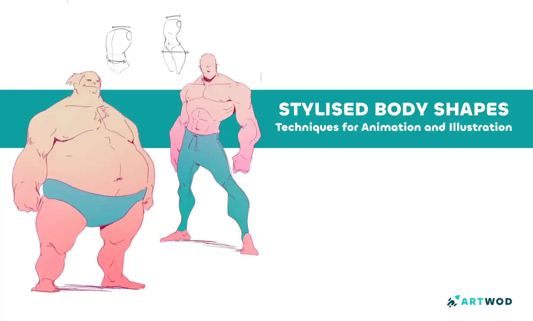 Formes de corps stylisées : simplifier et exagérer les figures pour l’animation et l’illustration