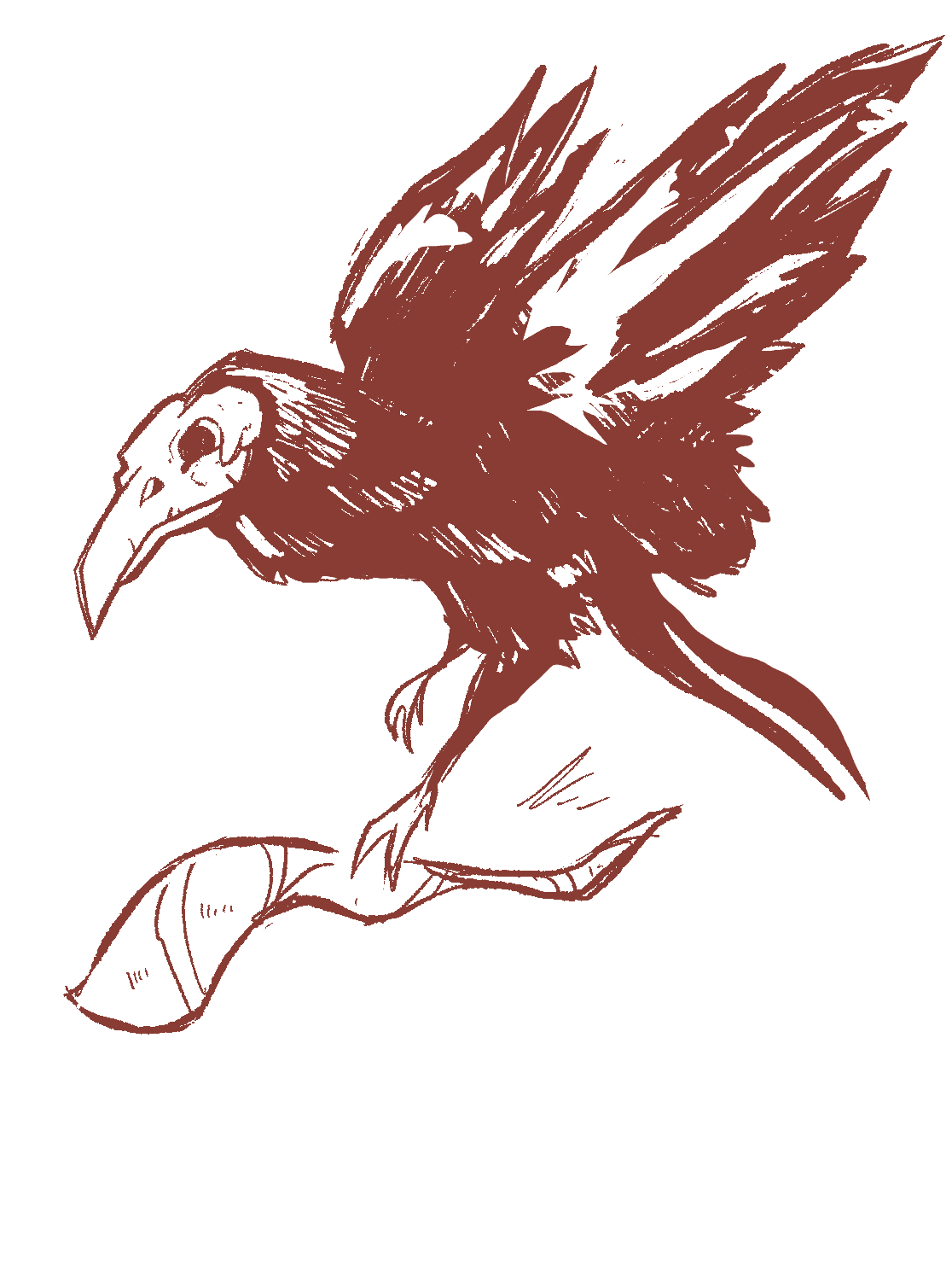 Necro crow
