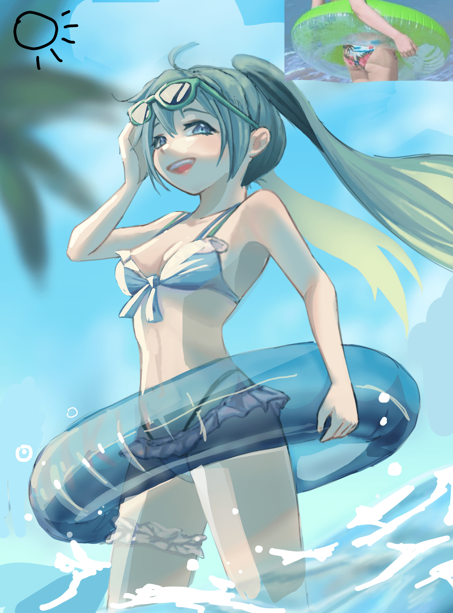 beach miku