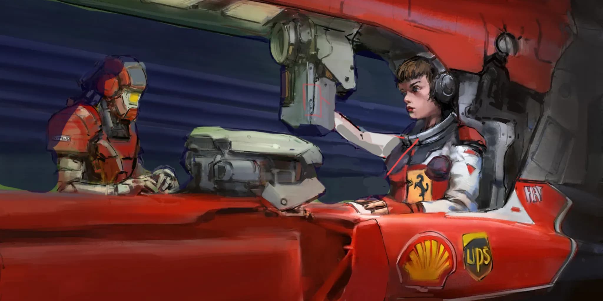 Engine check.