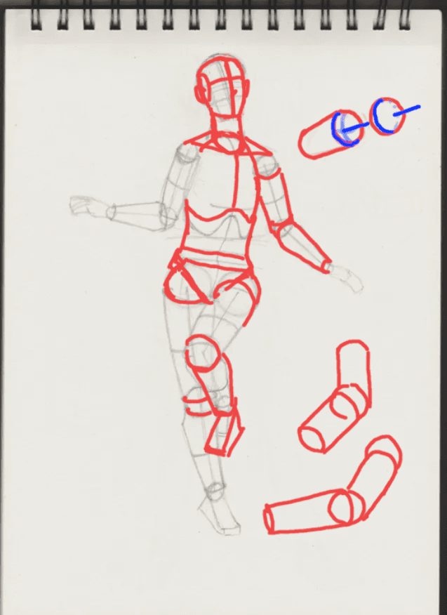 Mannequin for a new character