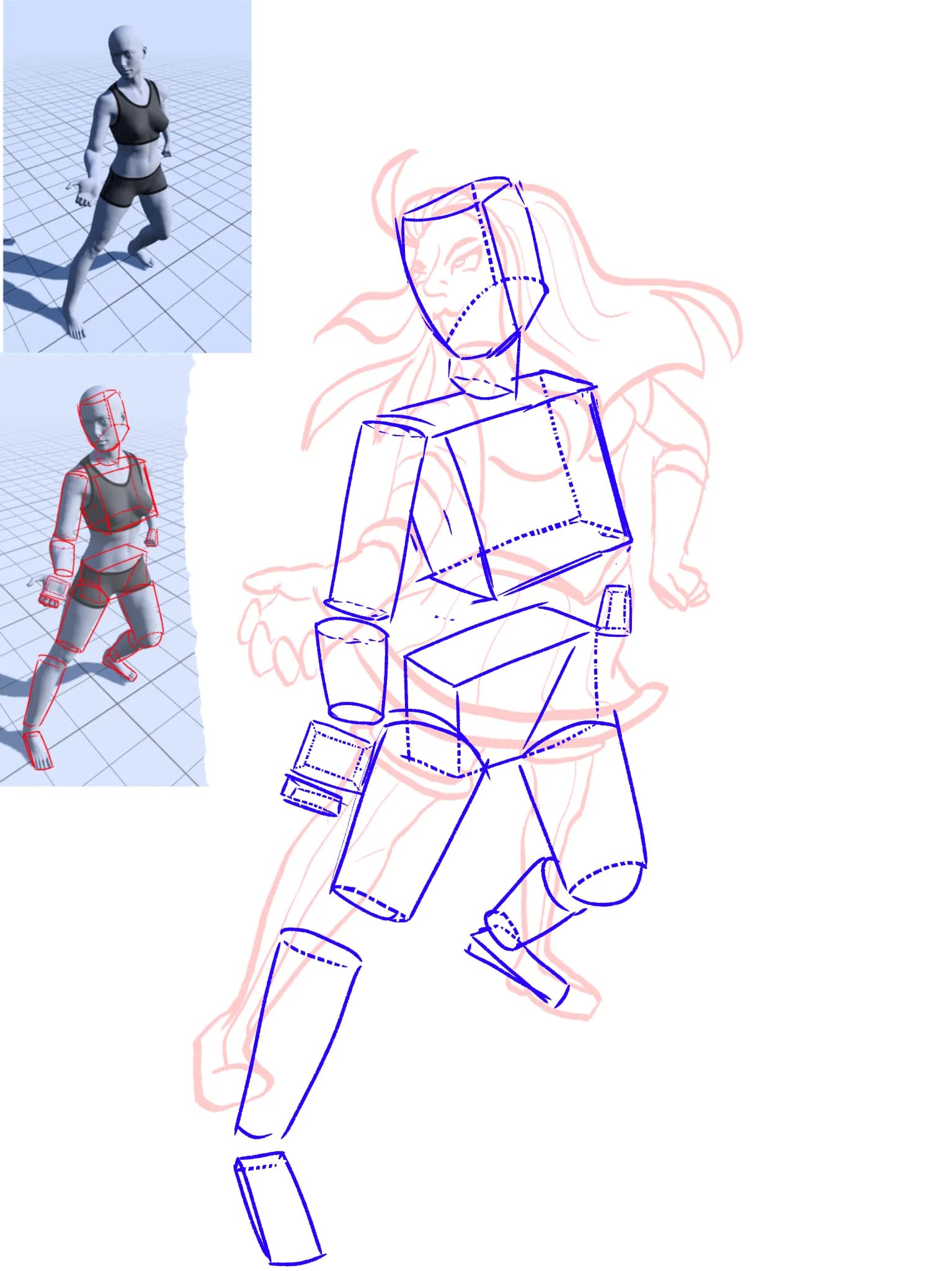 Figure from imagination (mostly)