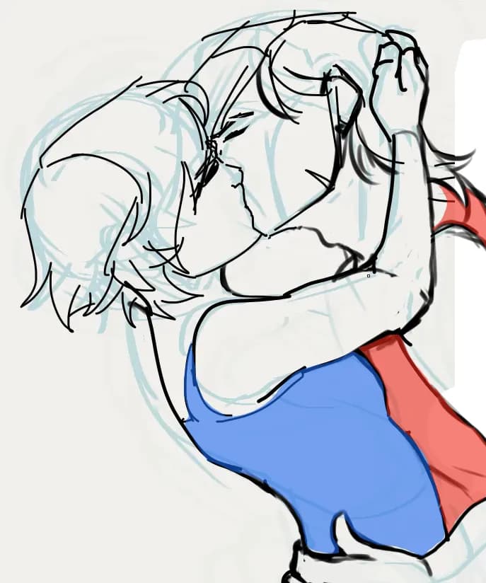 Kiss sketch