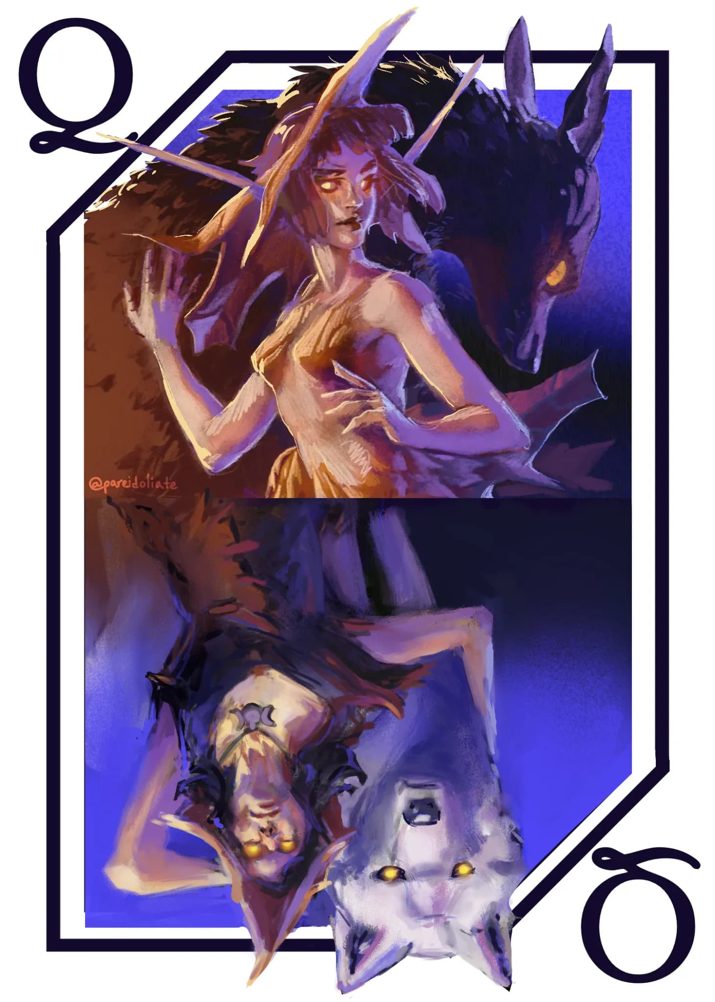 Playing cards challenge - Lady Autumn