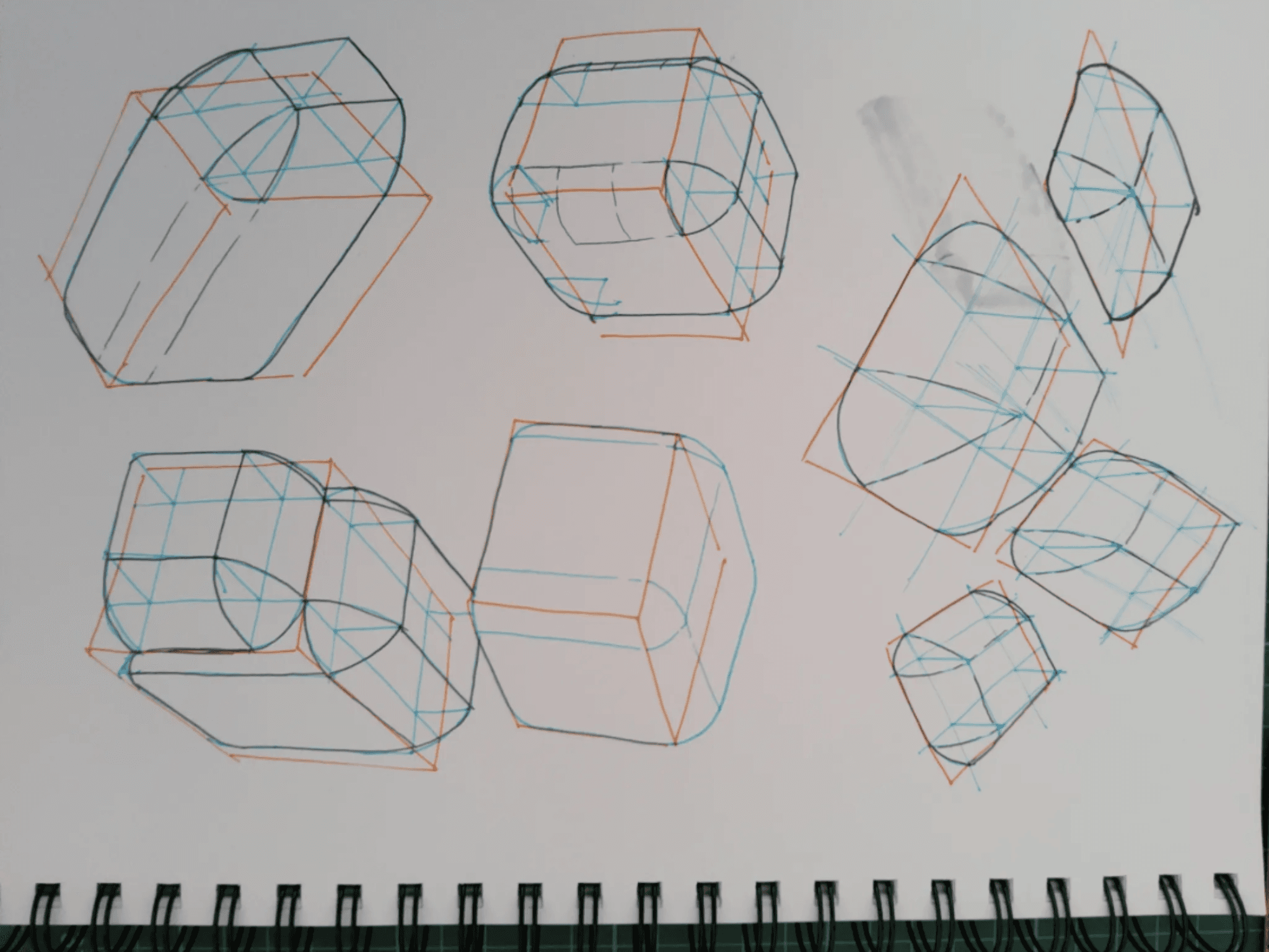 Round boxes