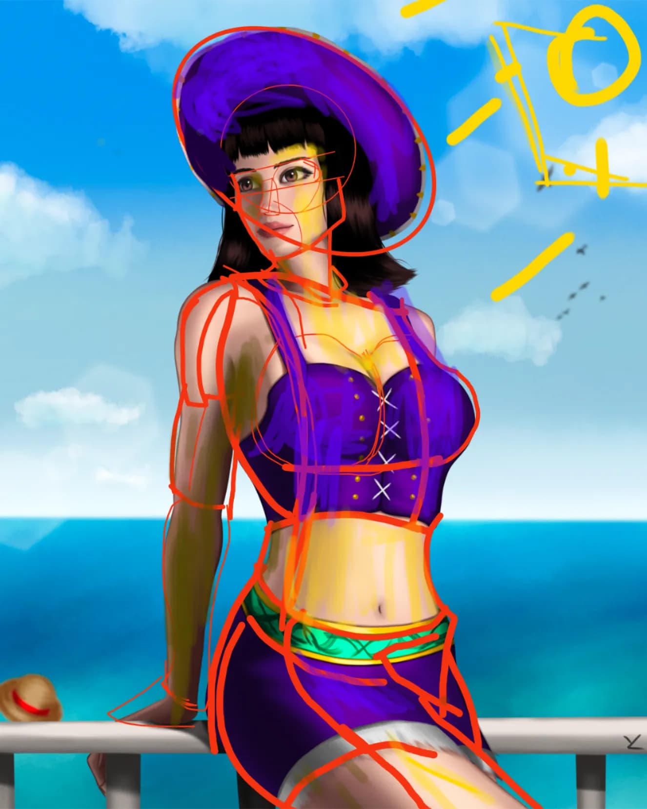 Miss All Sunday / Nico Robin