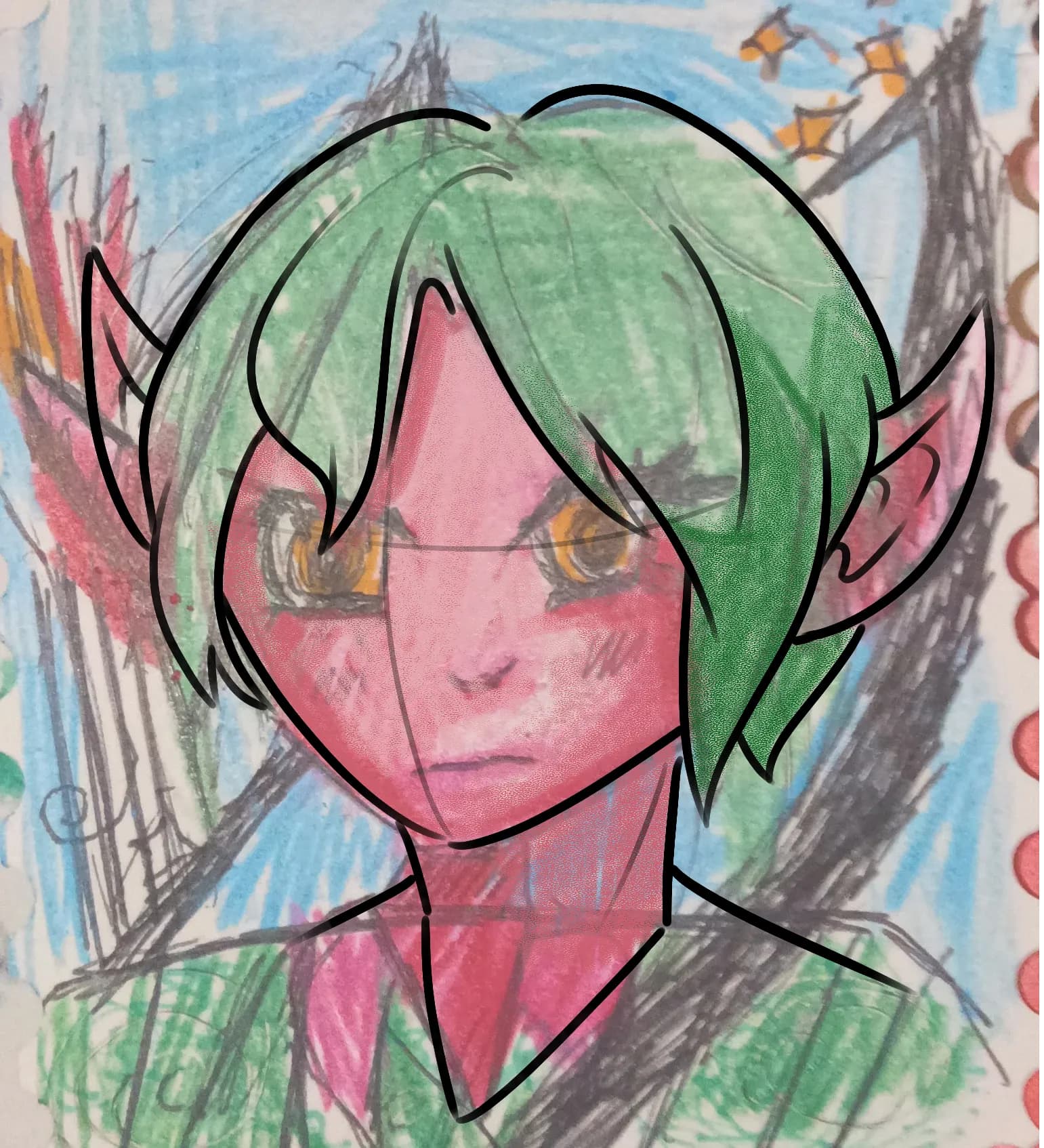 drawing anime characters, specifically the design should look better and more unique and more anime looking.