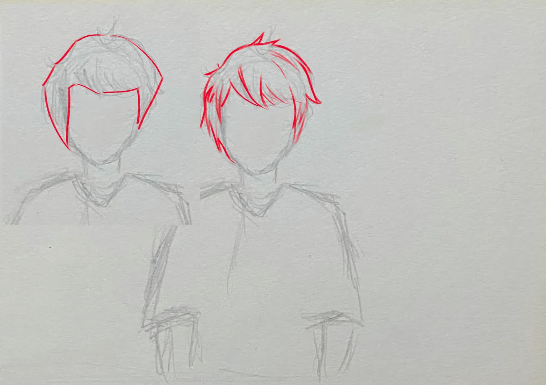 anime boy hair form
