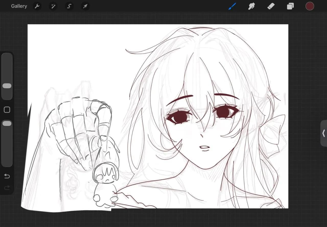 Someone help me with the hand :’)