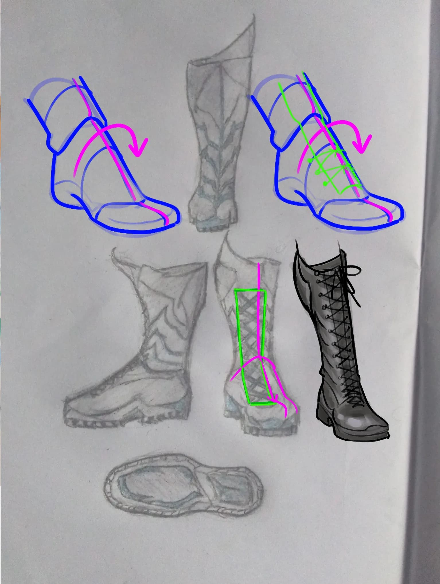 Anime shoes