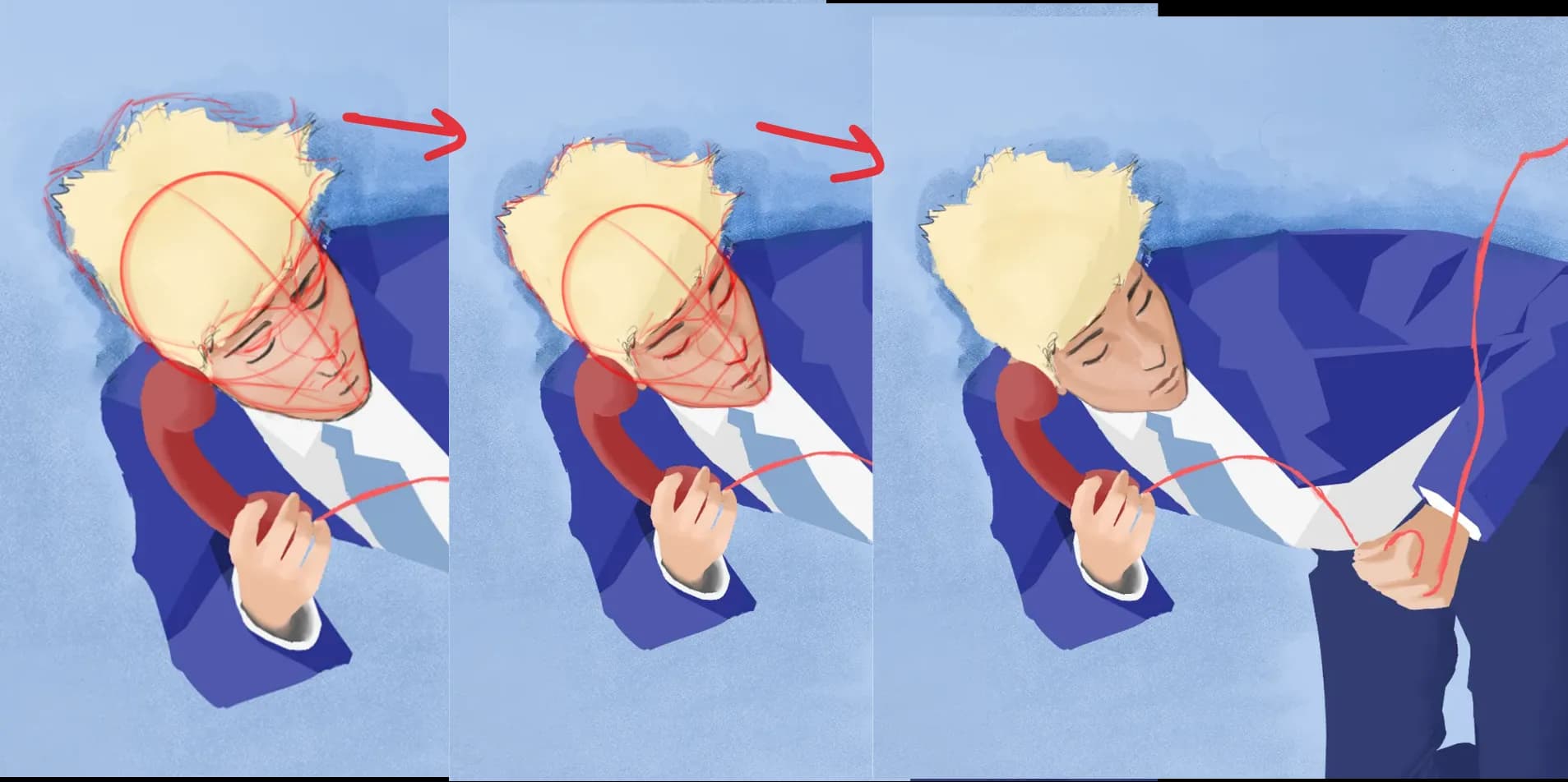 character pose