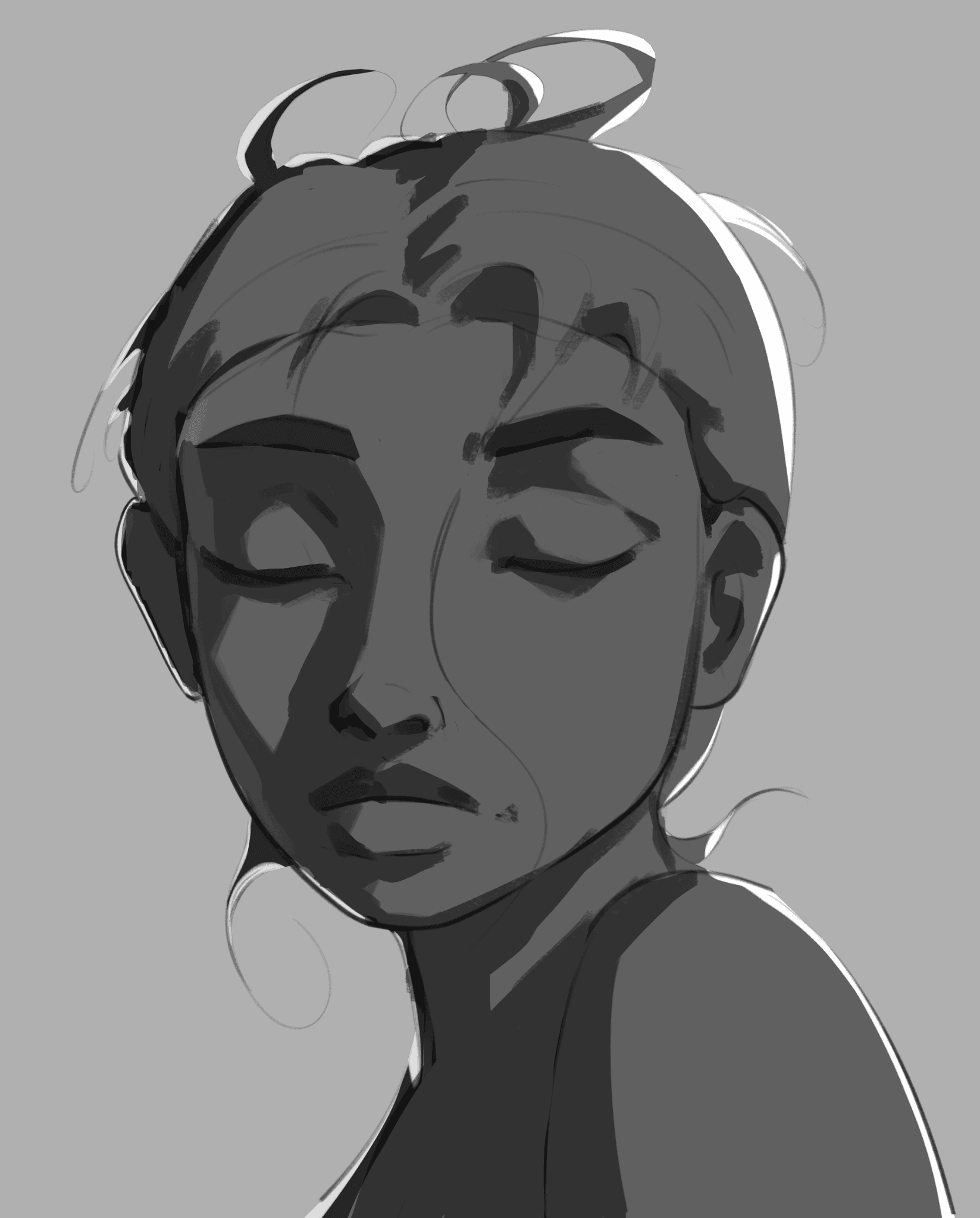 Values study #1