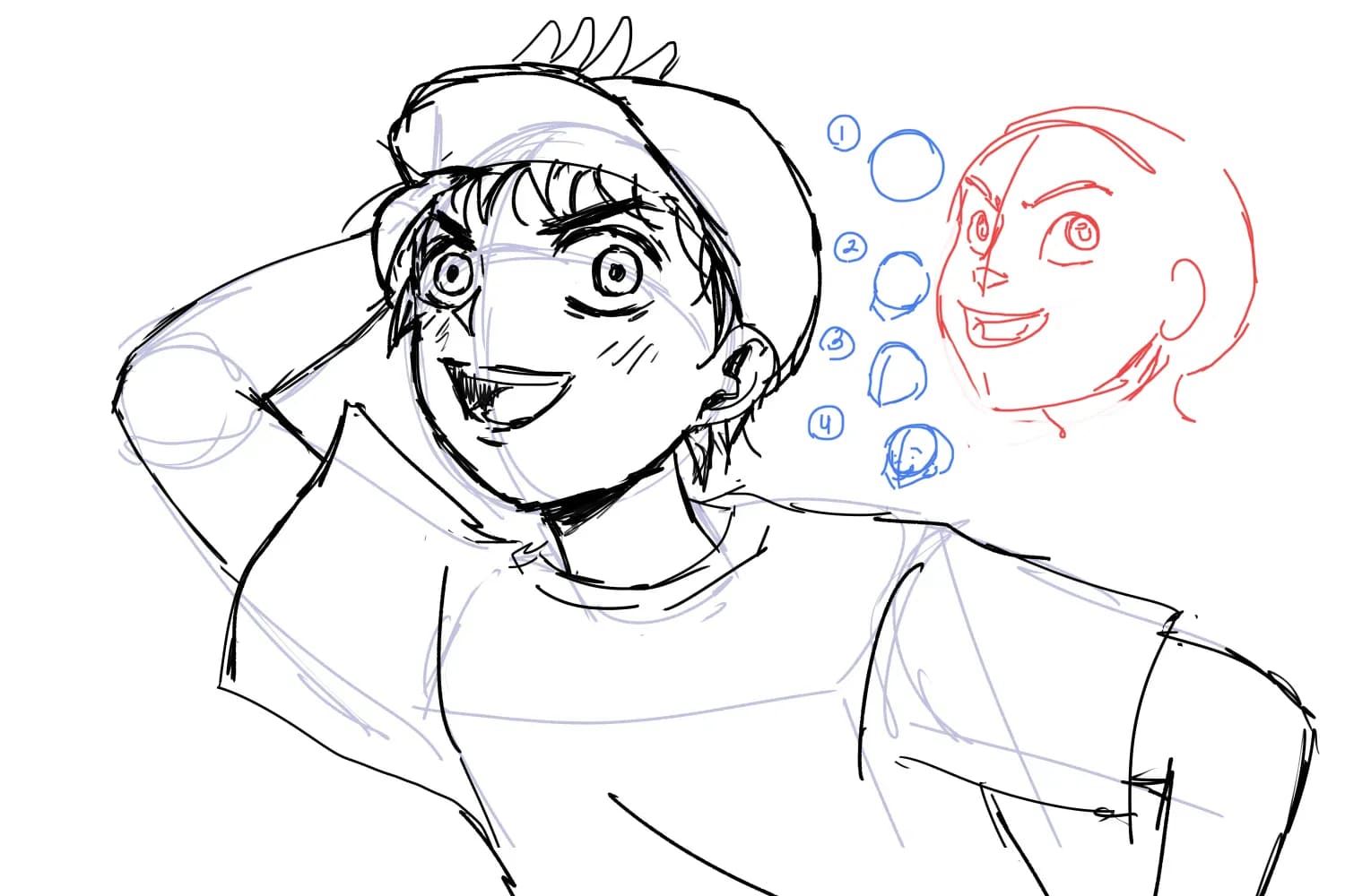 Anime pupils but they don't seem right