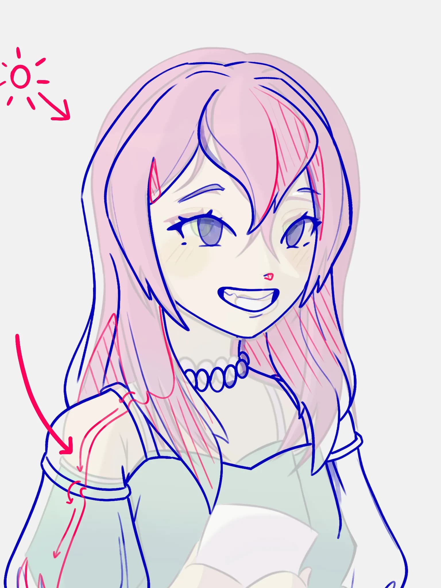 Mizi but she is happy :3