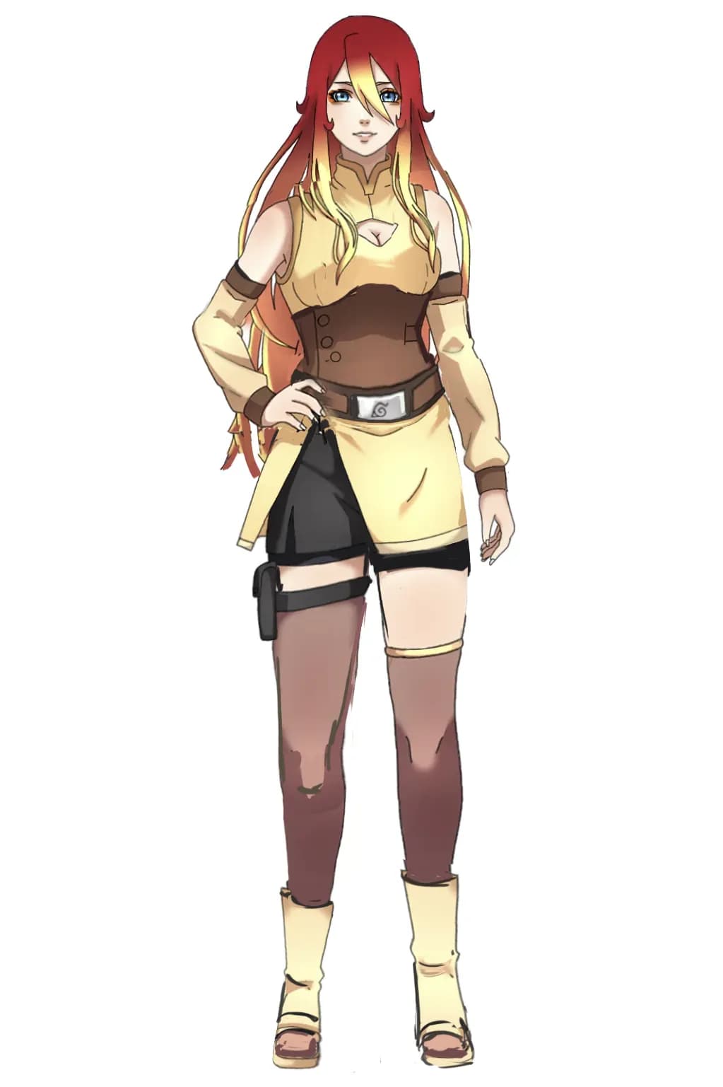 Female naruto oc full png