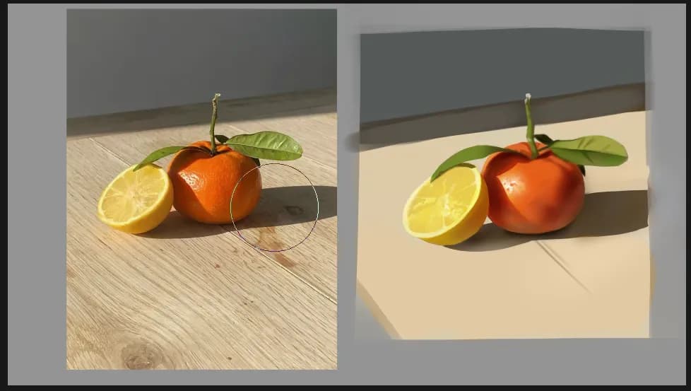 Lemon & orange color study