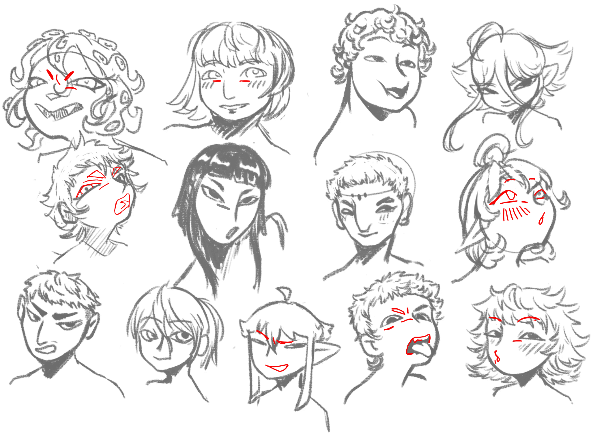 Random portraits