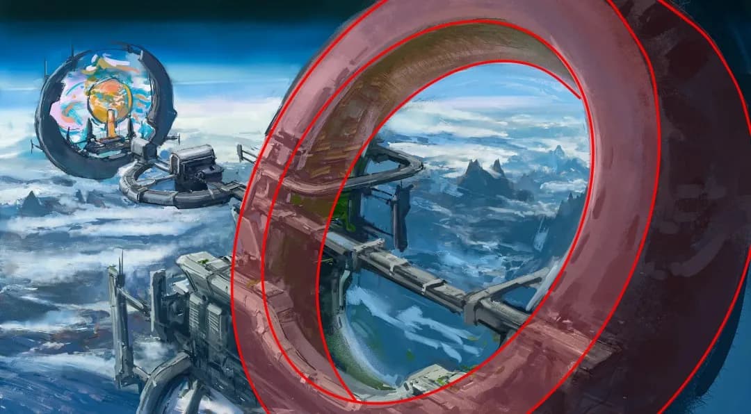 Orbital Habitat and Star Gate