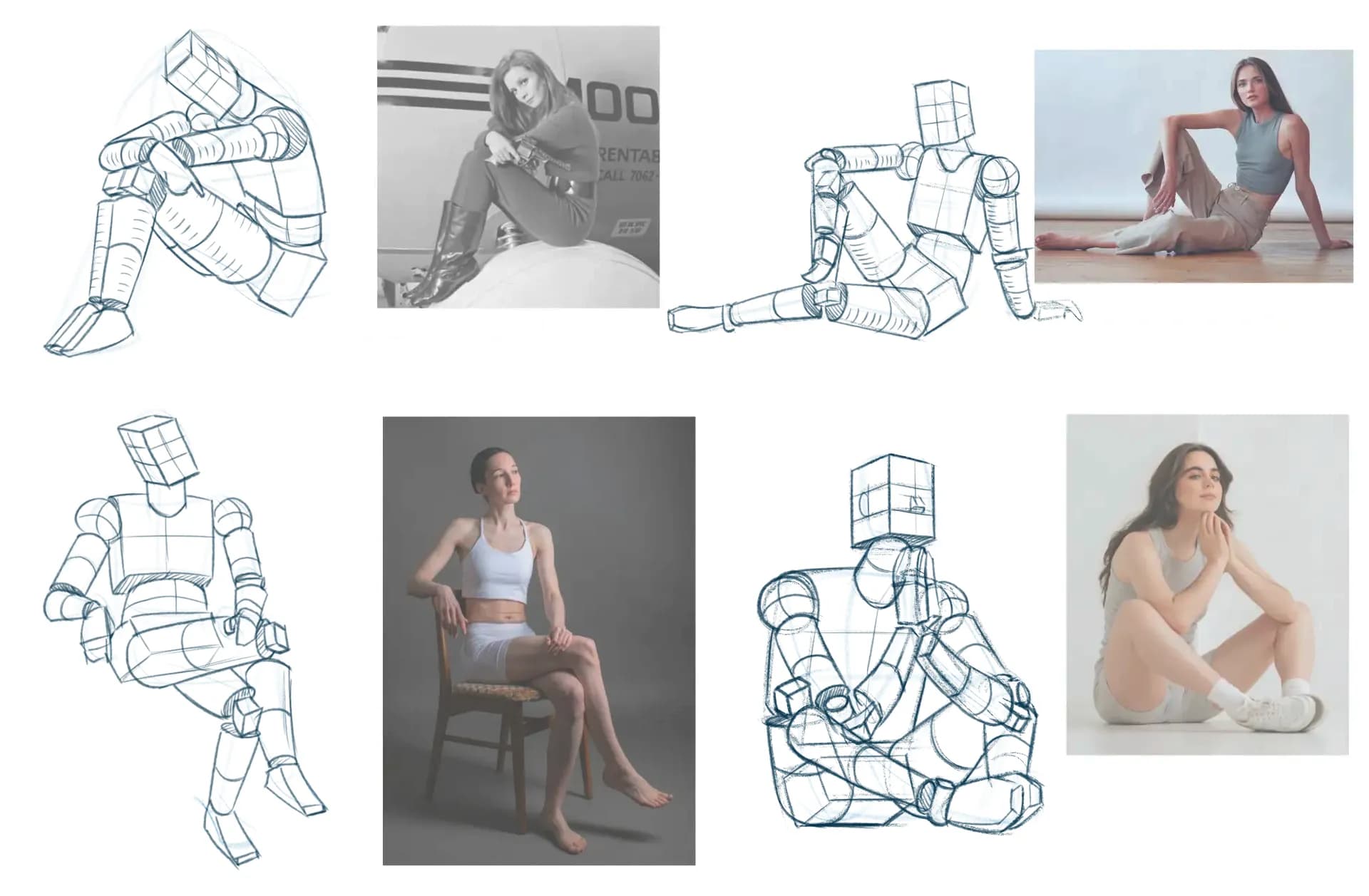 Seated Figure Hips