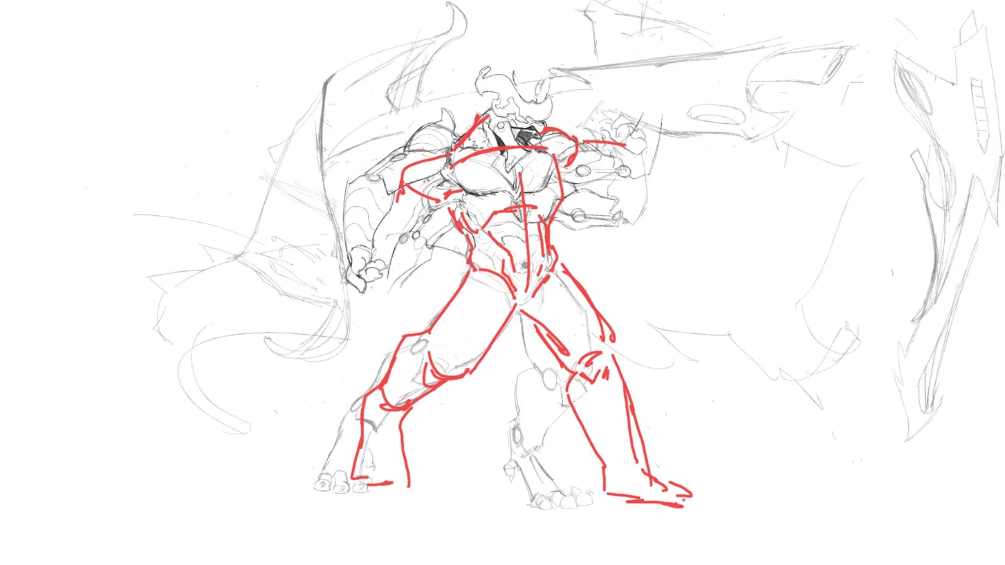Mecha-Dragon Character