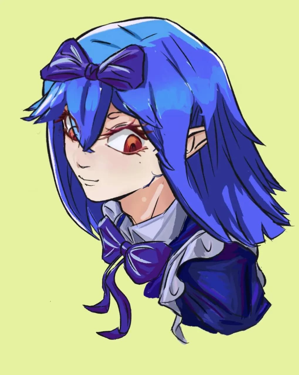 this is fanart of my friends oc