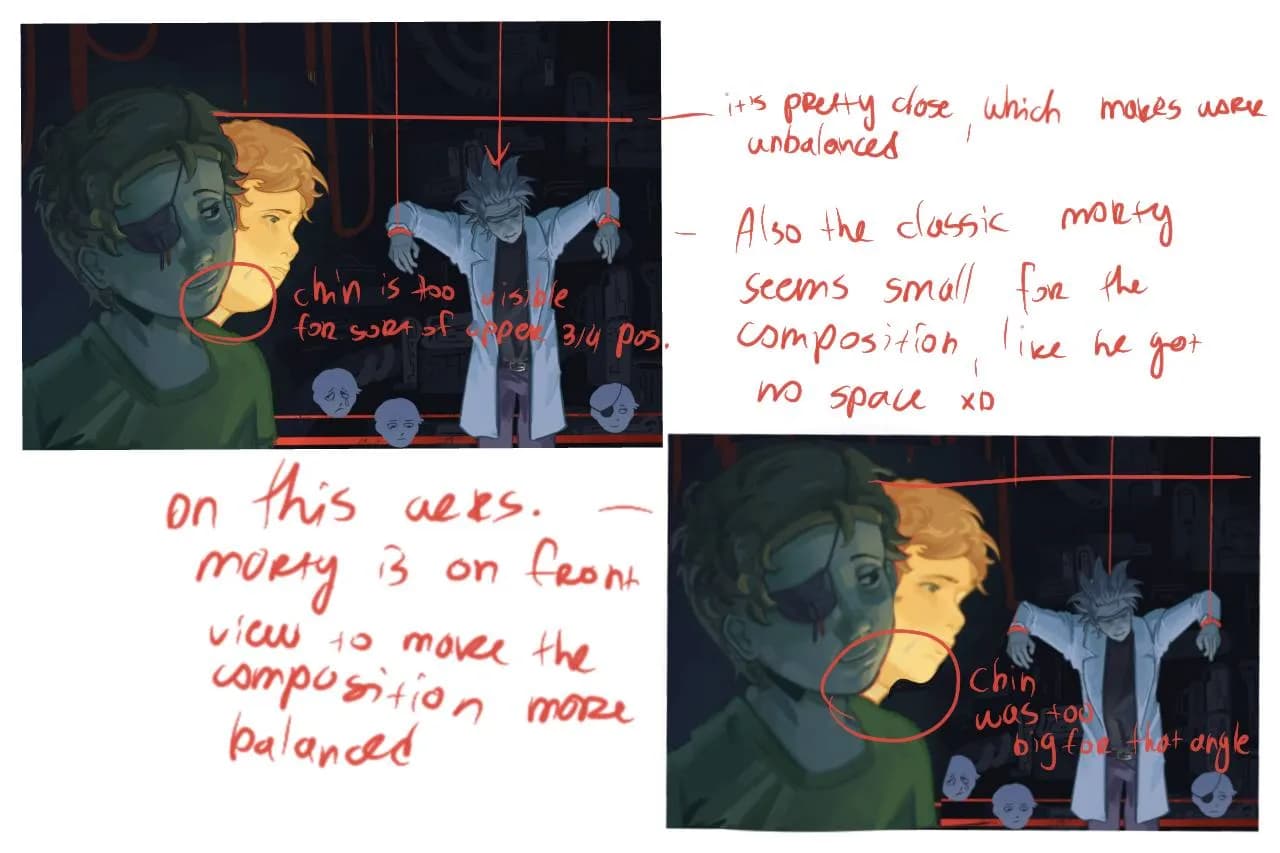 Evil rick and evil morty