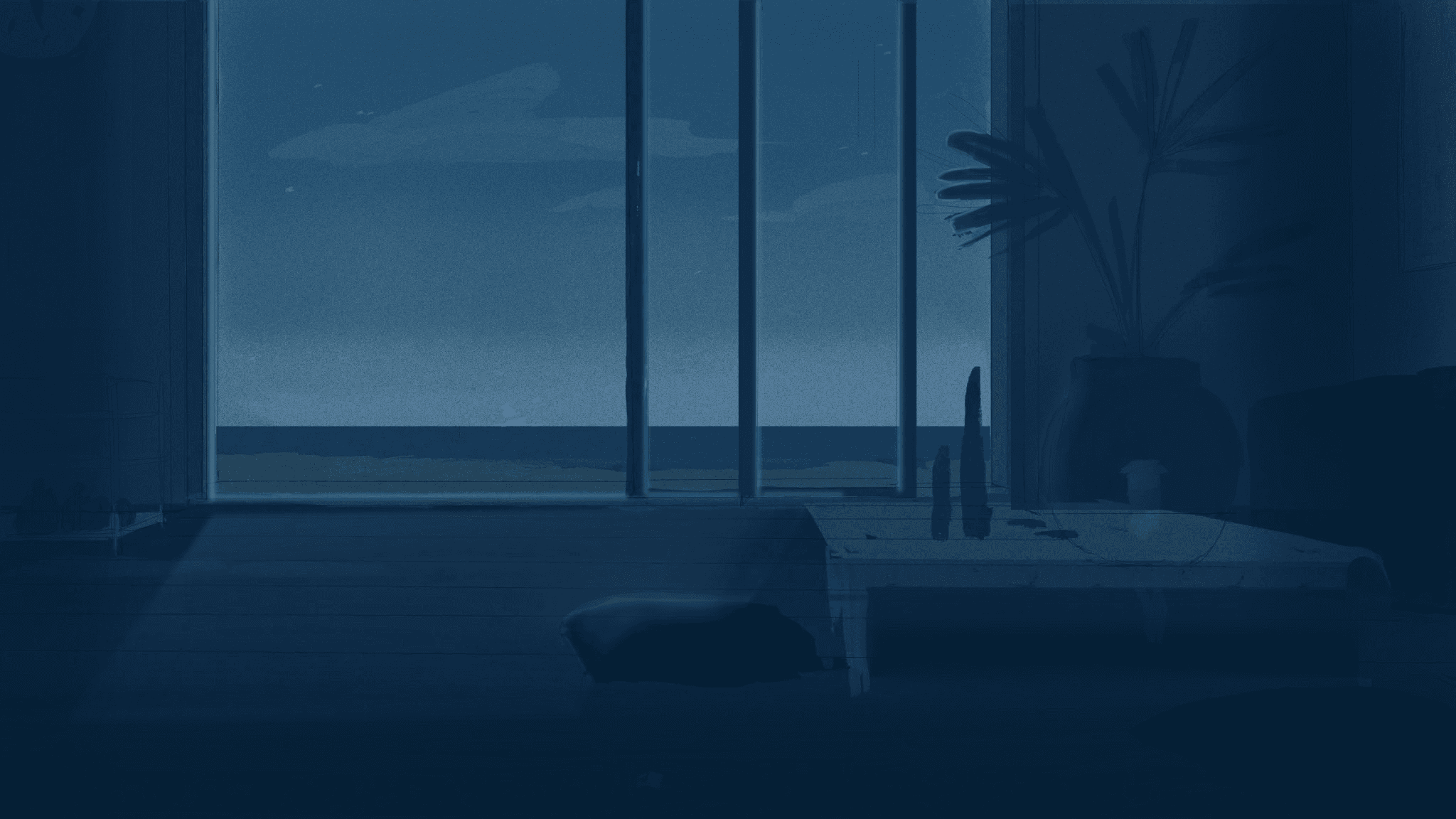 Dusk scene