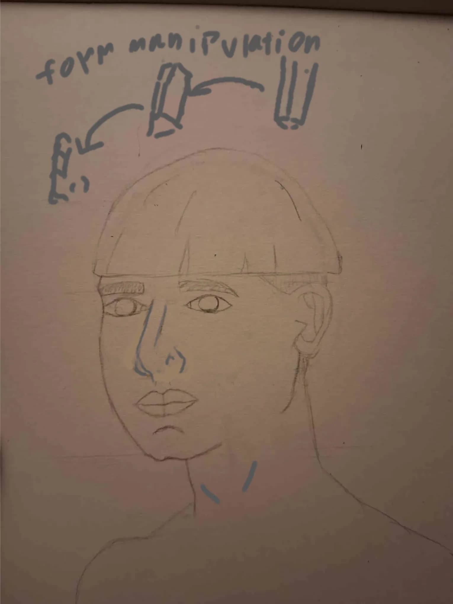portrait from imagination