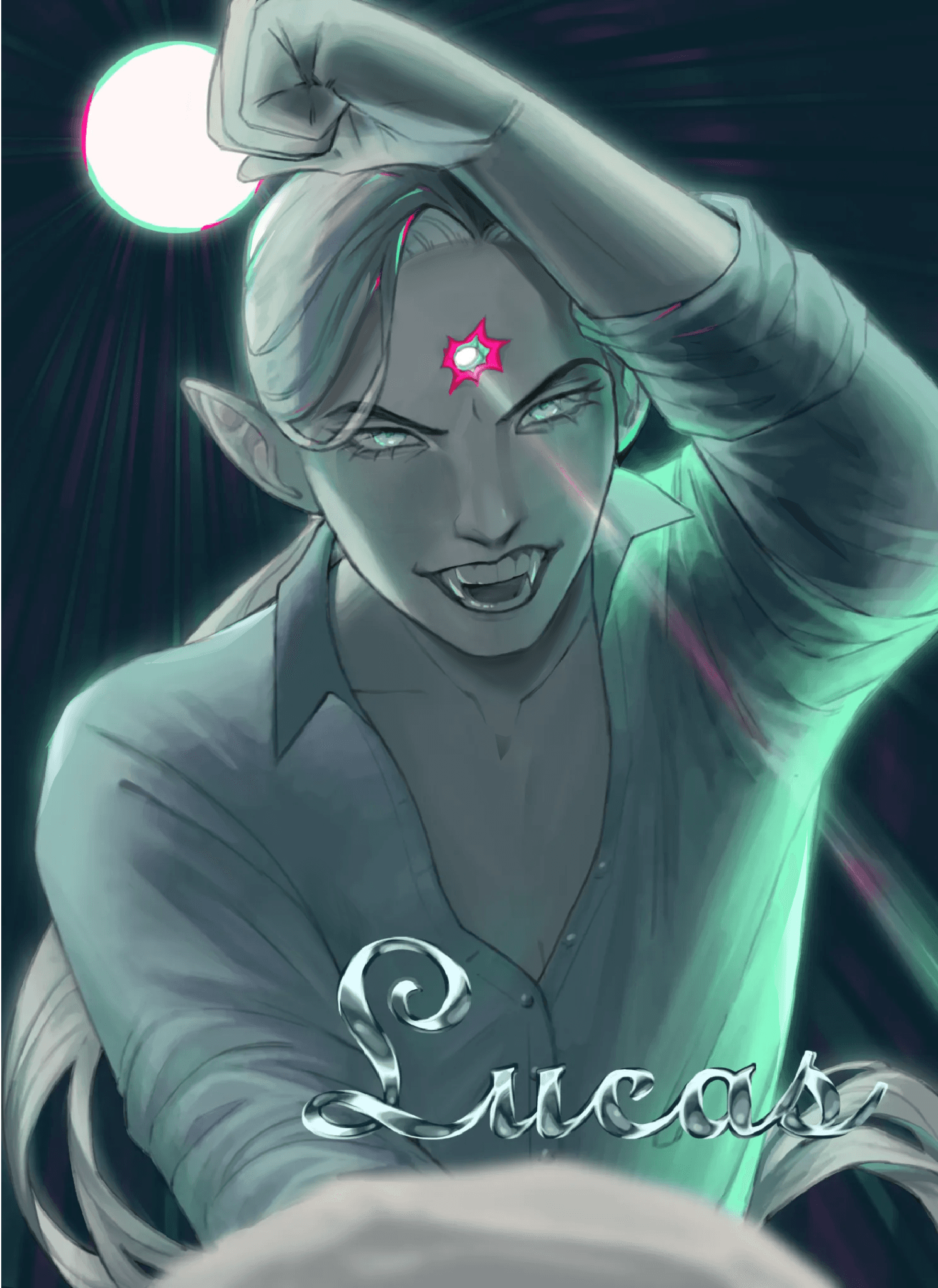 Vampire in questionable light