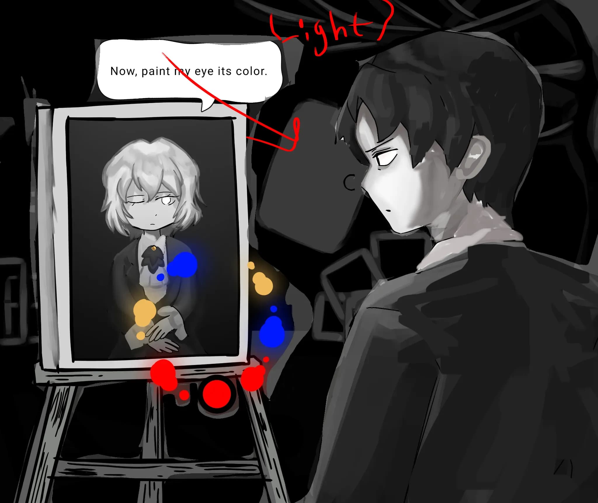 Half Body Fanart