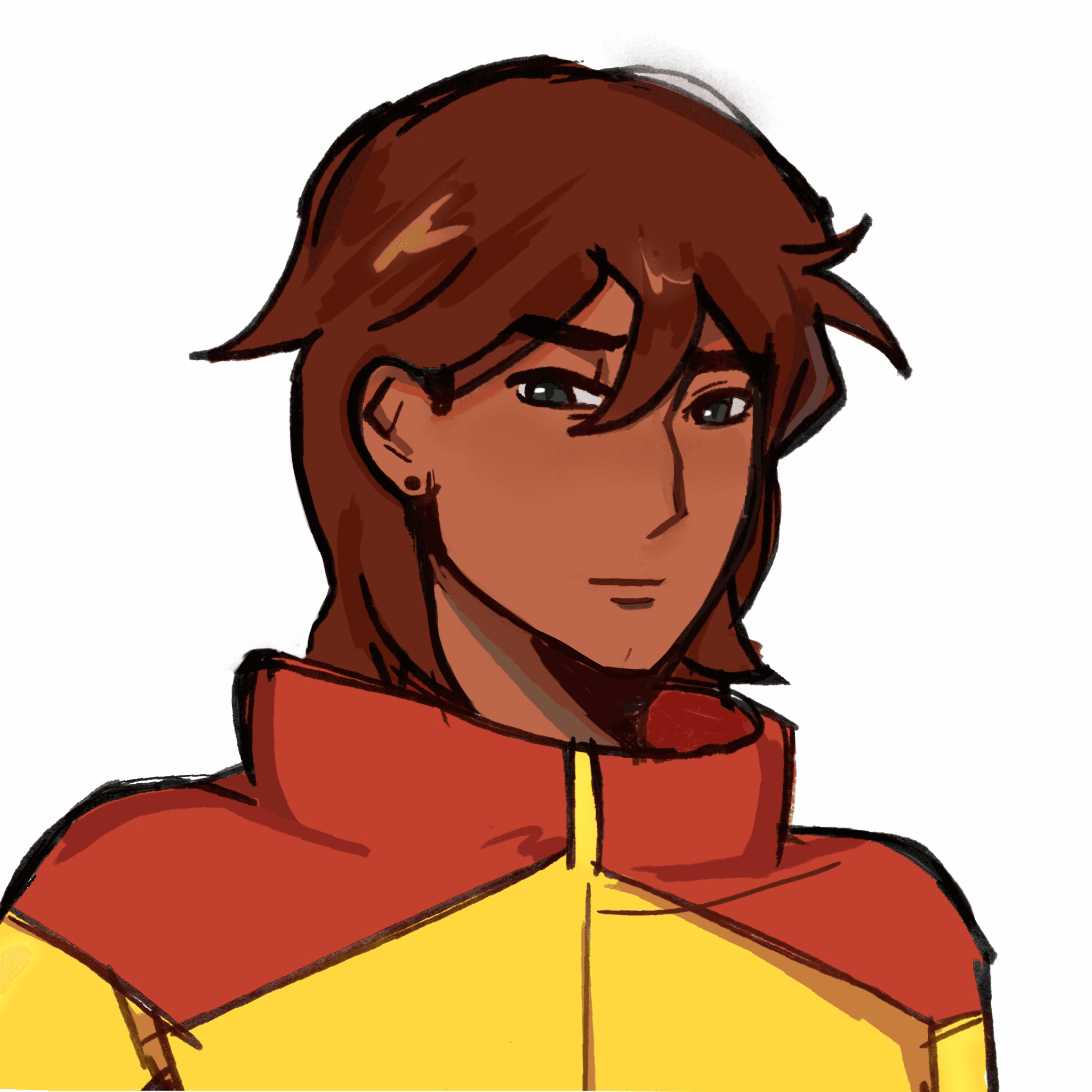 rex from invincible! (hair down)