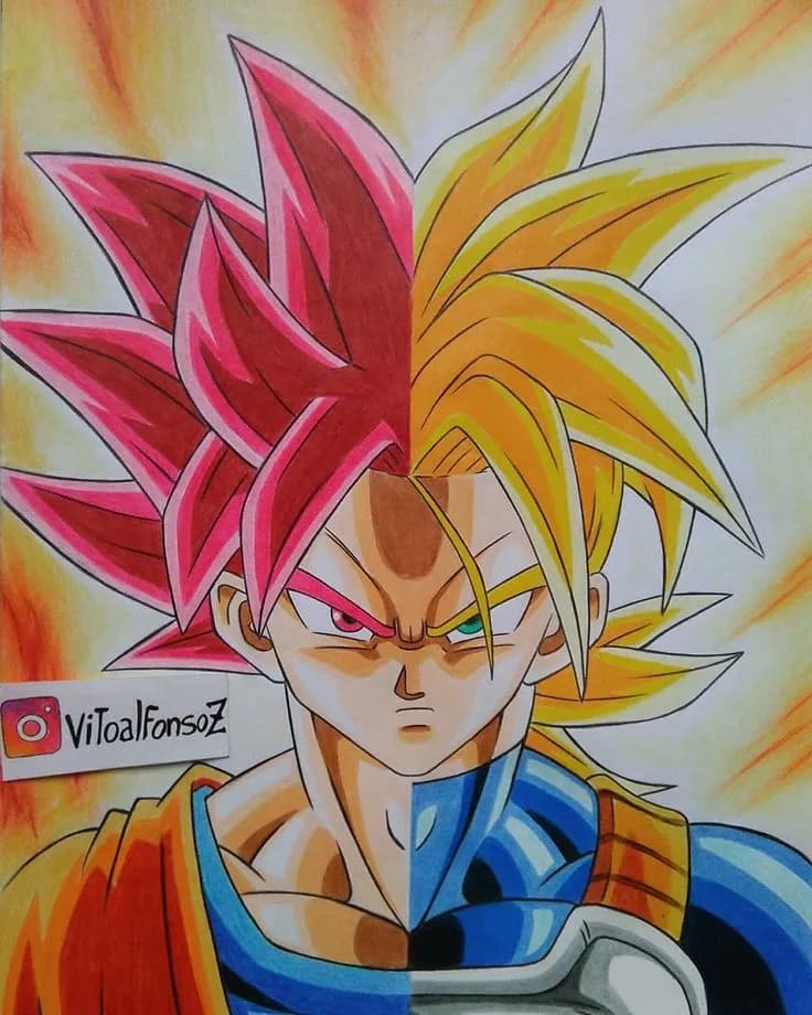 Goku and Vegeta