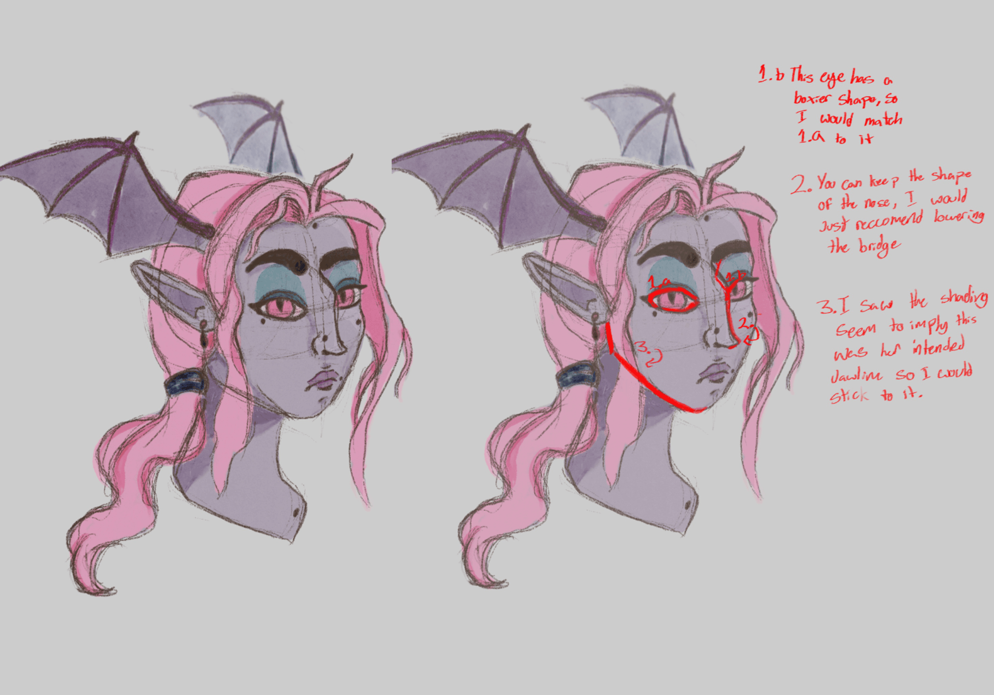 Portrait of DnD character