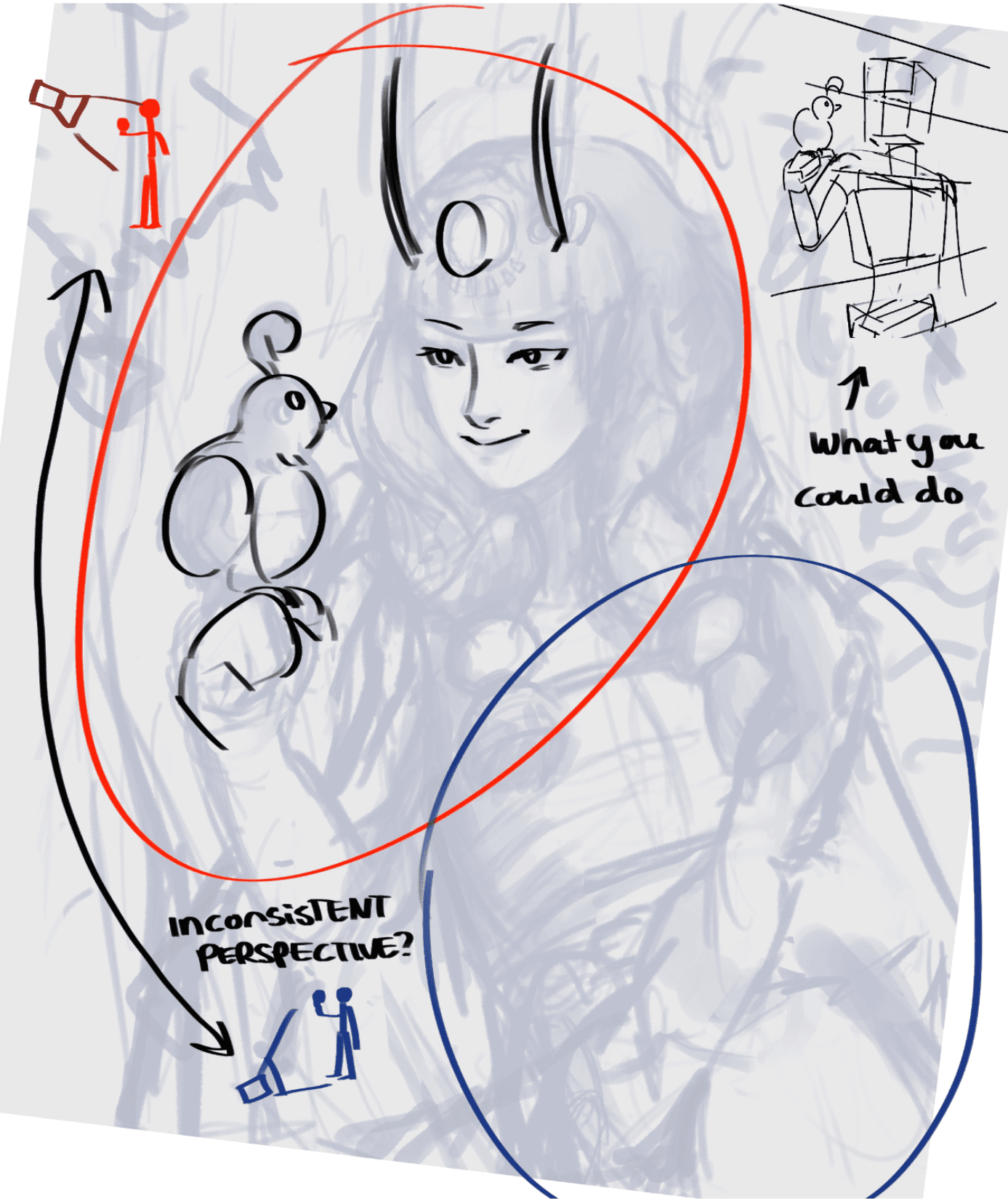 Hades 2 Artermis Fanart sketch