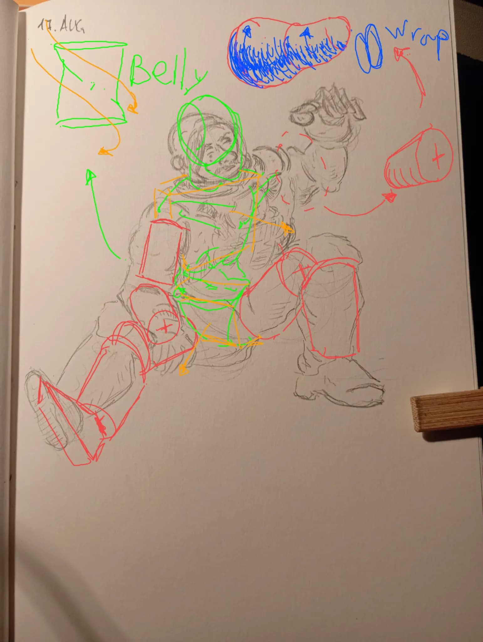Astronout in pain