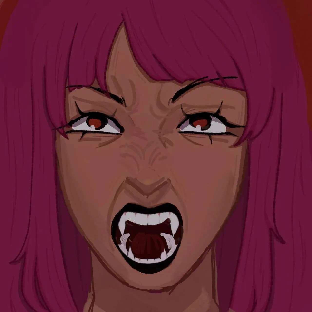 Portrait vampire