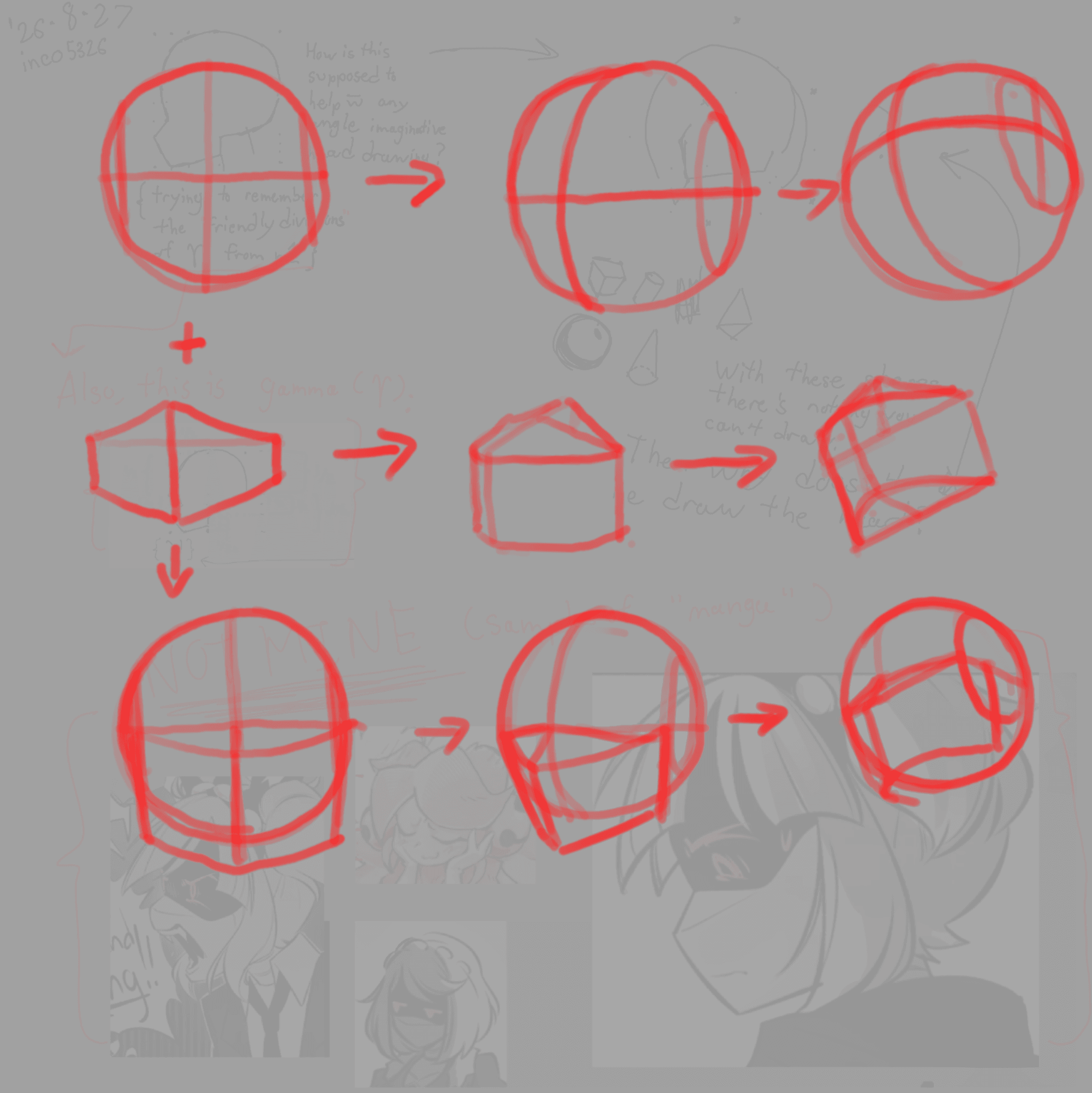 manga head rotation fail + context